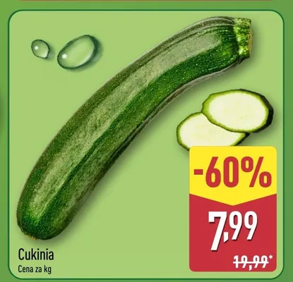 Cukinia promocja w Aldi