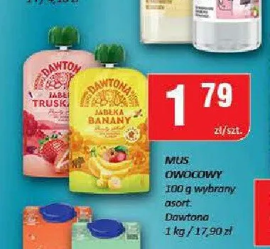 Mus owocowy Dawtona promocja w Chorten