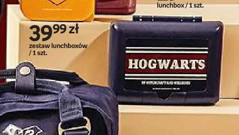 Zestaw lunchboxów Hogwarts Harry Potter promocja w Empik