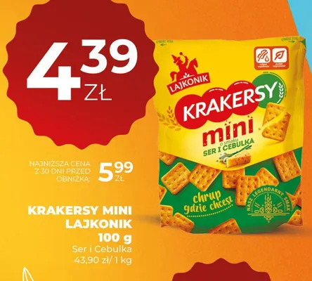 Krakersy Mini promocja w Duży Ben