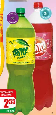 Napój gazowany Frito Grapefruit promocja w Dino