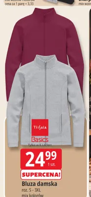 Bluza damska Tissaia Basics promocja w Leclerc