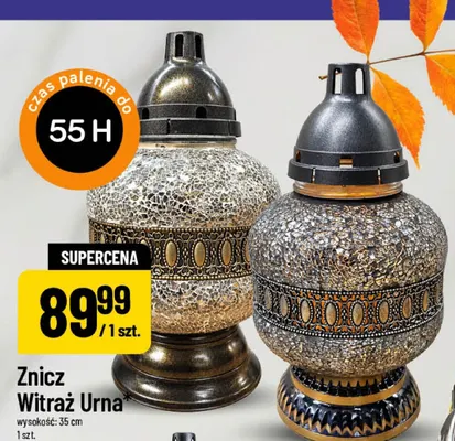 Znicz Witraż Urna promocja w POLOmarket