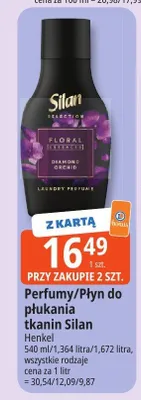 Płyn do płukania tkanin Silan promocja w Leclerc