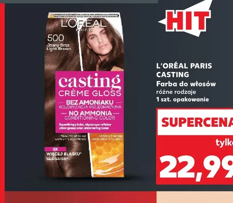 Farba do włosów L'Oréal Paris Casting promocja w Kaufland