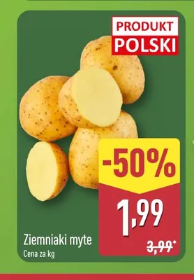 Ziemniaki myte polskie promocja w Aldi