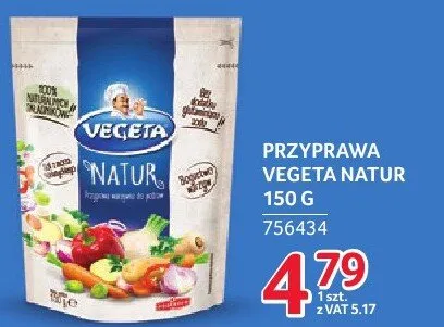Przyprawa Vegeta Natur 150g promocja w Selgros