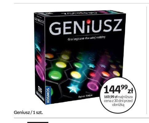 Gra logiczna Geniusz promocja w Empik