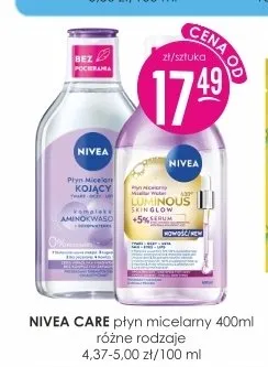 Płyn micelarny Nivea Care promocja w Drogerie Jasmin