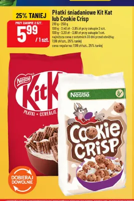 Płatki śniadaniowe Cookie Crisp Nestlé promocja w POLOmarket