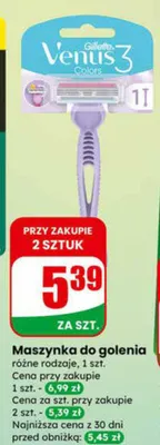 Maszynka do golenia yellow Bic promocja w Dino