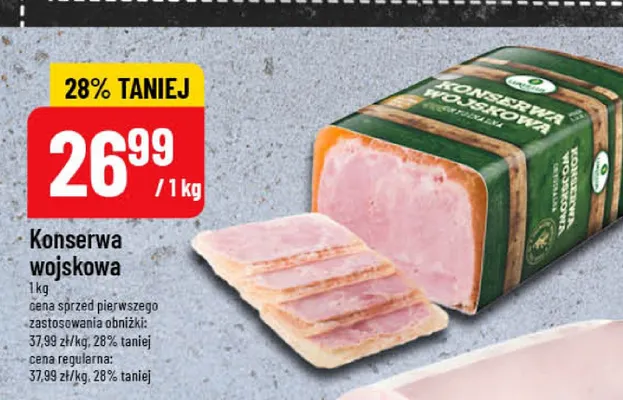 Konserwa wojskowa Lukullus promocja w POLOmarket