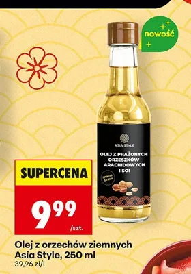 Olej z orzechów ziemnych Asia Style promocja w Biedronka
