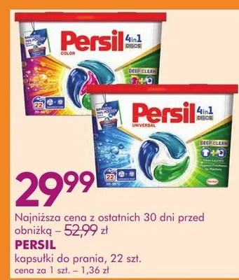 Kapsułki do prania promocja w Super-Pharm