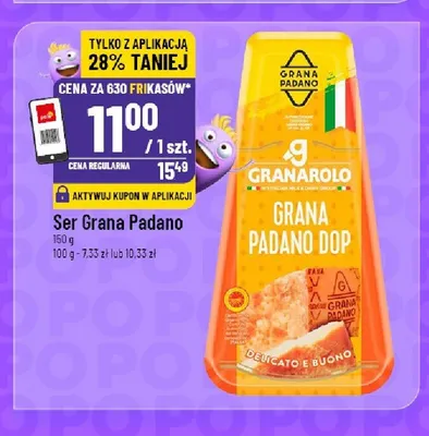Ser Grana Padano Granarolo promocja w POLOmarket