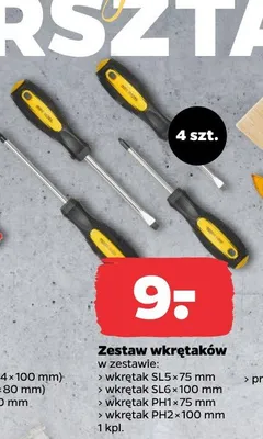 Zestaw wkrętaków promocja w Netto