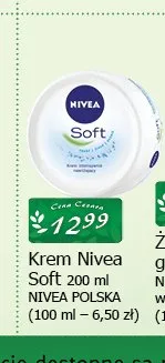 Krem Nivea Soft promocja w CEZAR Delikatesy