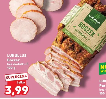 Boczek bez dodatku E promocja w Kaufland