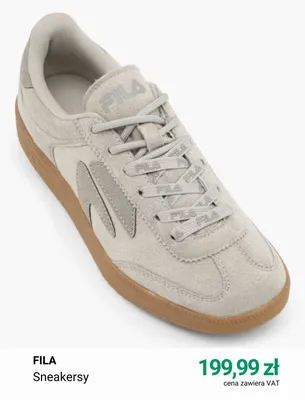 Sneakersy FILA promocja w Deichmann