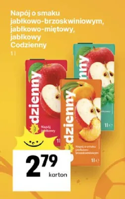 Napój o smaku jabłkowo-miętowym Codzienny promocja w Delikatesy Centrum