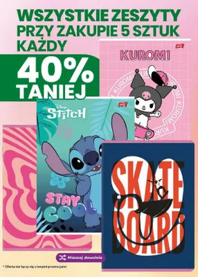 Zeszyty Dino promocja w Dino