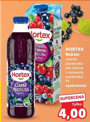 Nektar czarna i czerwona porzeczka promocja w Kaufland