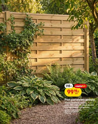 Płot panelowy promocja w Castorama