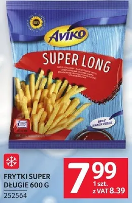 Frytki super długie Aviko promocja w Selgros