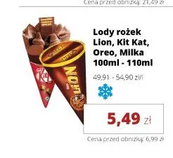 Lody rożek Milka promocja w Torimpex Toruńska Sieć Sklepów Spożywczych