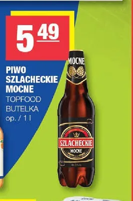 Piwo Szlacheckie Mocne promocja w SPAR