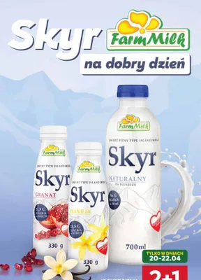 Jogurt pitny różne rodzaje promocja w Stokrotka