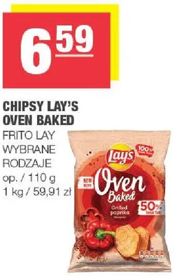 Chipsy Oven Baked wybrane rodzaje promocja w SPAR