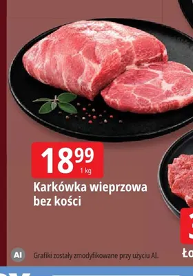 Karkówka wieprzowa bez kości promocja w Leclerc