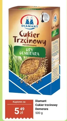 Cukier trzcinowy demerara promocja w Biedronka