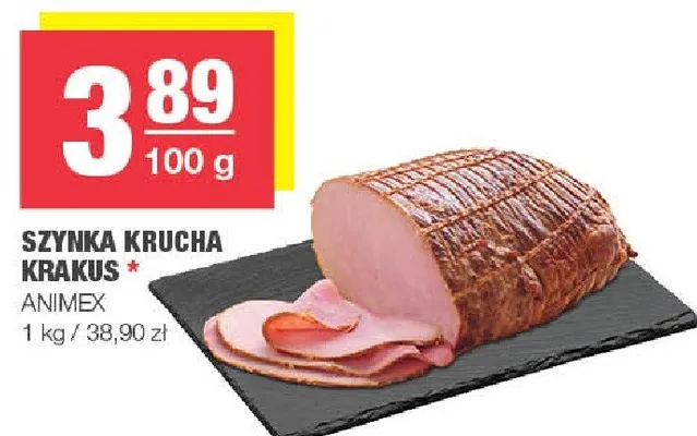 Szynka krucha promocja w SPAR