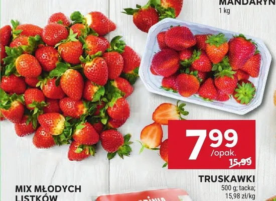 Truskawki promocja w Stokrotka