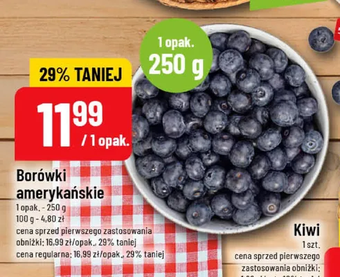 Borówki amerykańskie promocja w POLOmarket