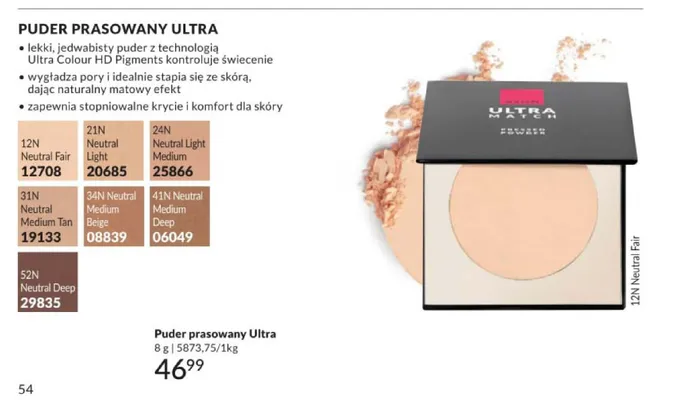 Puder prasowany Avon Ultra promocja w AVON