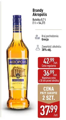 Brandy promocja w Aldi