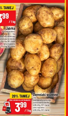 Ziemniaki wczesne promocja w POLOmarket