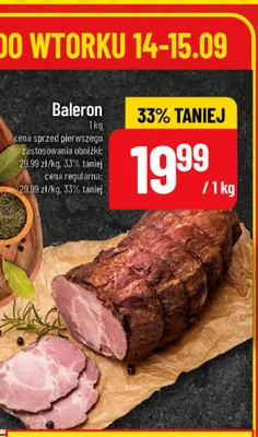 Baleron promocja w POLOmarket
