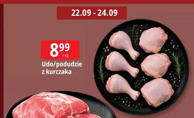 udo z kurczaka Tesco mw promocja w Leclerc