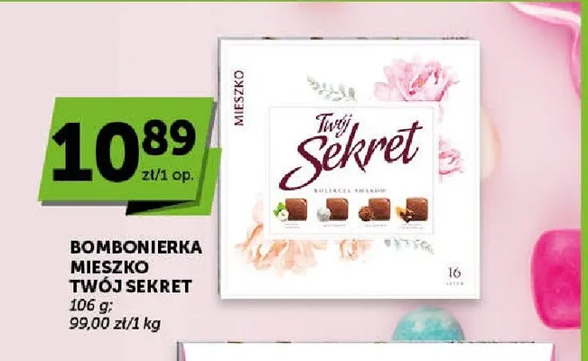 Bombonierka Mieszko Twój Sekret promocja w ABC