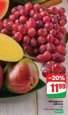 Winogrono ciemne promocja w Dino