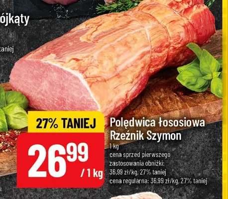 Polędwica łososiowa Rzeźnik Szymon promocja w POLOmarket