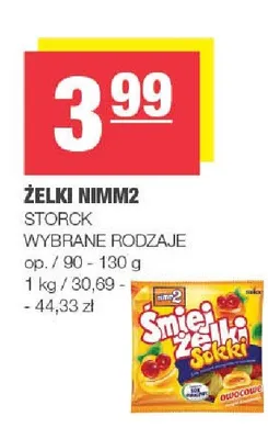 Żelki Nimm2 Śmiejżelki Sokki promocja w SPAR