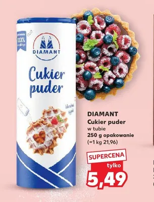 Cukier puder w tubie Diamant promocja w Kaufland