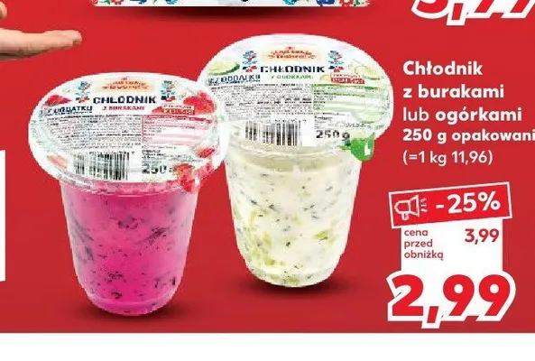 Chłodnik z burakami K-Stąd Takie Dobre promocja w Kaufland