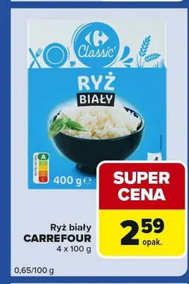 Ryż biały promocja w Carrefour Express