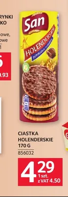 Ciastka Holenderskie San promocja w Selgros
